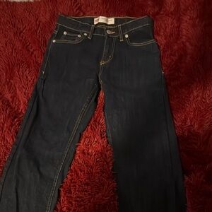 Levi's Blue Straight-Leg Jeans Classic Denim